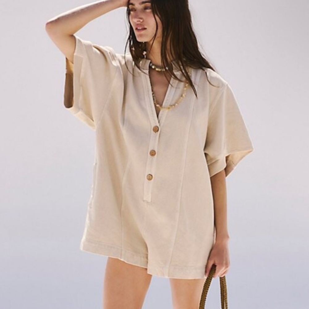 Free people Easton Romper sz XS
